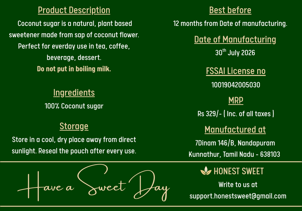 Coconut Sugar